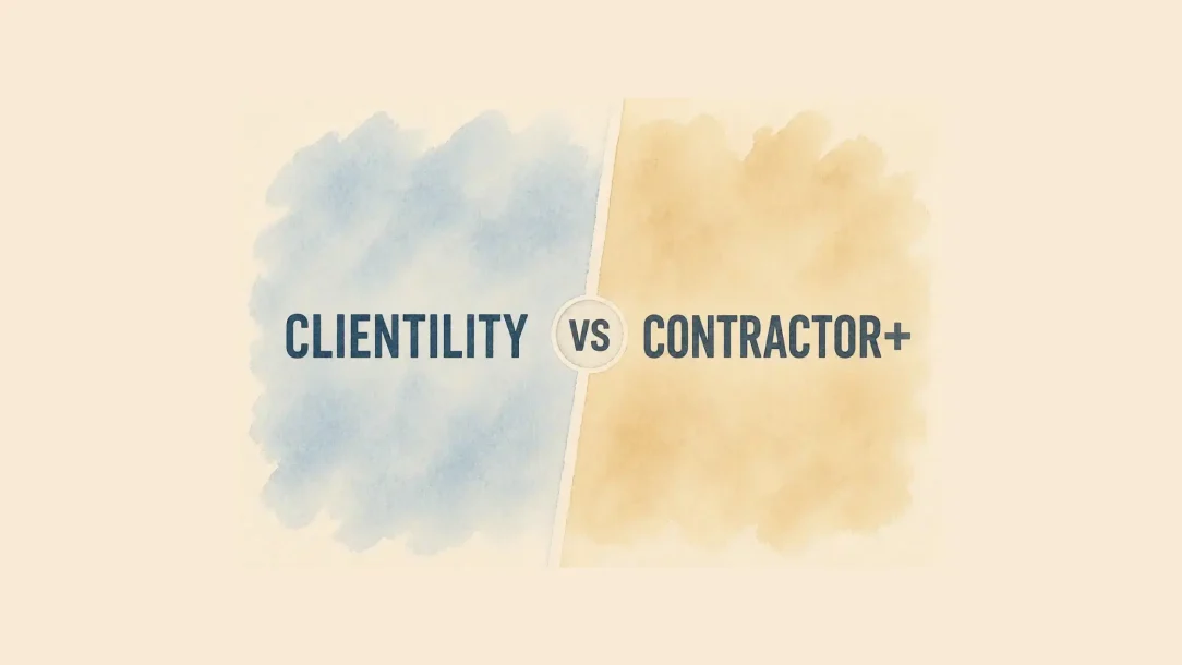 Clientility vs Contractor Plus